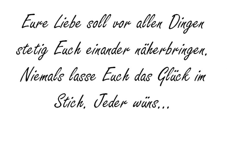 Eure Liebe soll vor hochzeitsfuchs