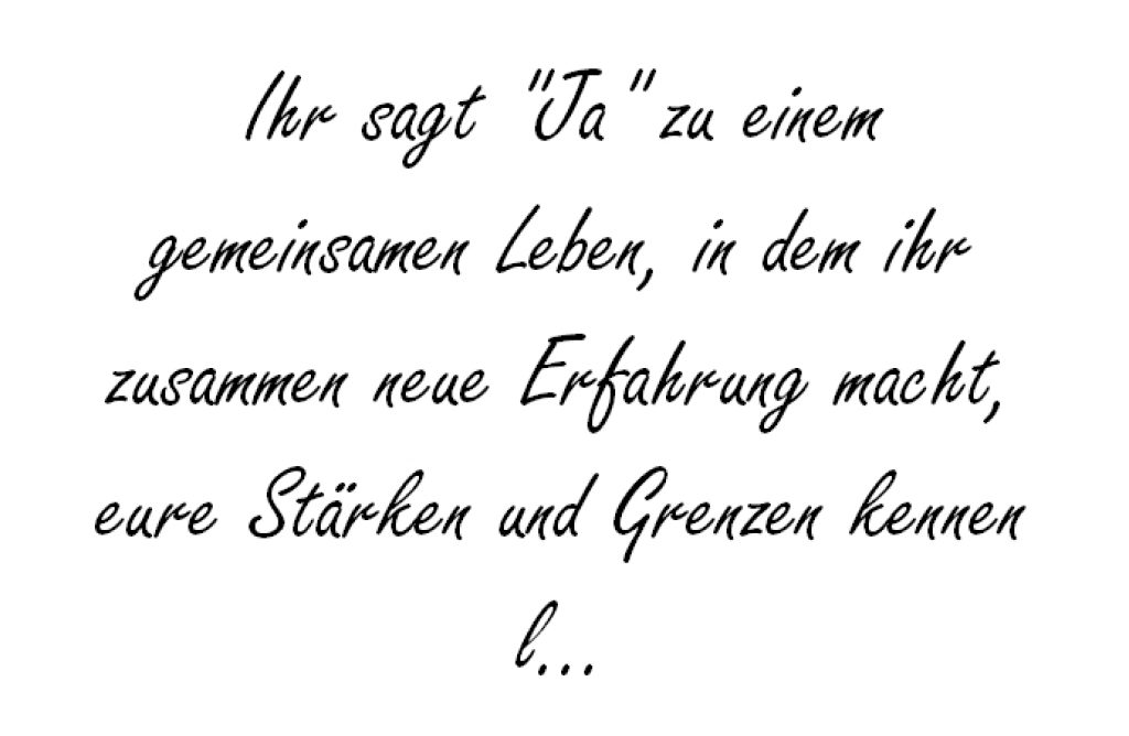 Ihr sagt "Ja" zu Christian hochzeitsfuchs