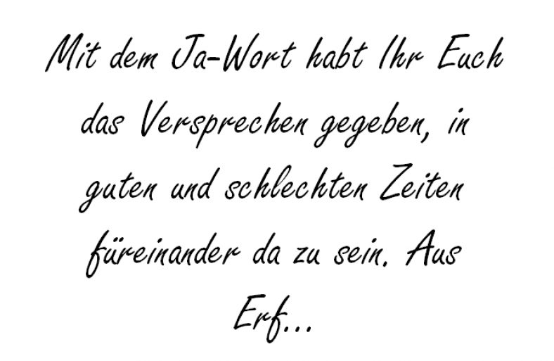Mit dem JaWort habt hochzeitsfuchs
