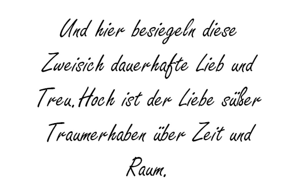 Und hier besiegeln Wilhelm Busch hochzeitsfuchs